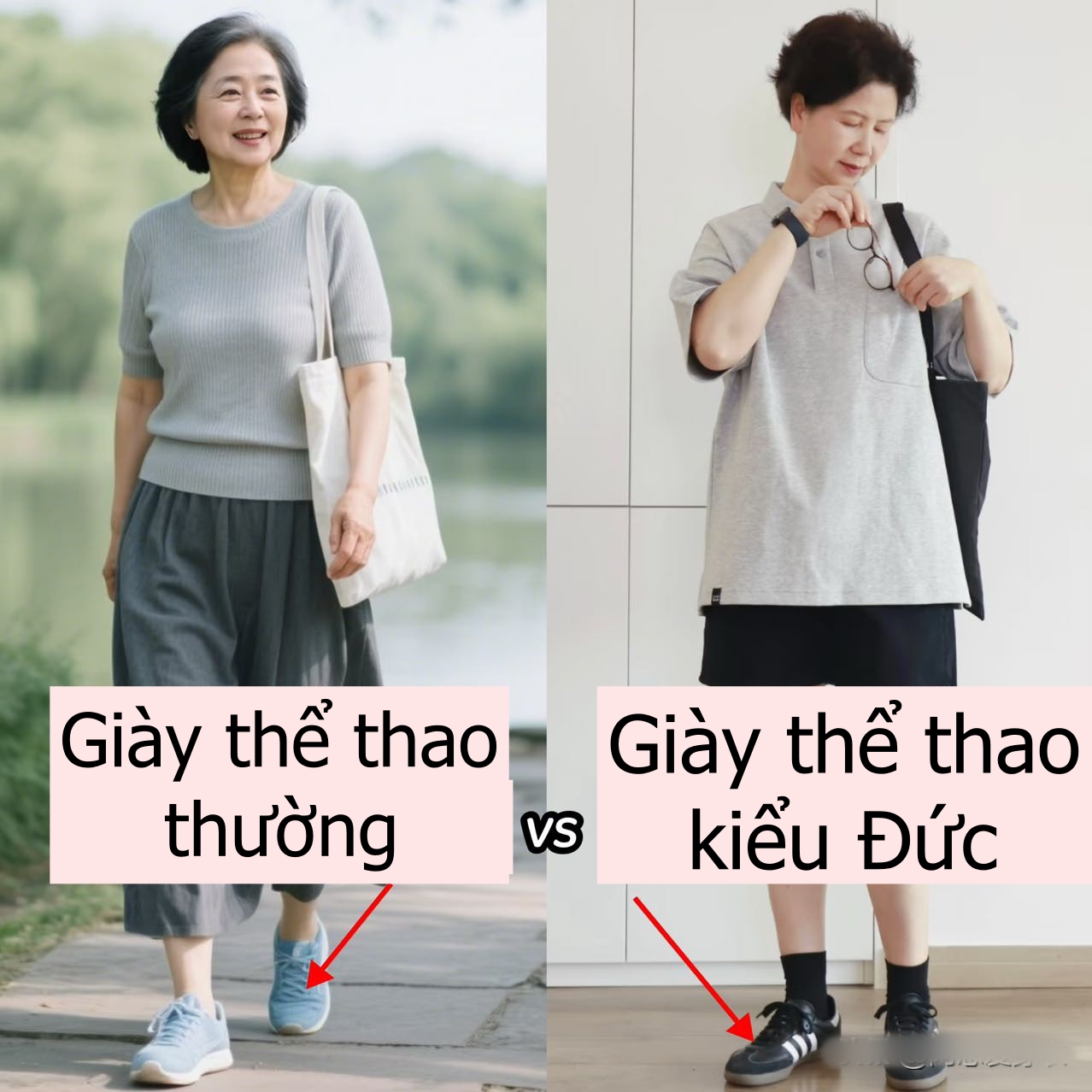Ngoài 40 tuổi, hãy nói lời tạm biệt giày thể thao cổ cao - đế dày, thay vào đó nên chọn 2 mẫu này- Ảnh 10. Ngoài 40 tuổi, hãy nói lời tạm biệt giày thể thao cổ cao - đế dày, thay vào đó nên chọn 2 mẫu này- Ảnh 10.