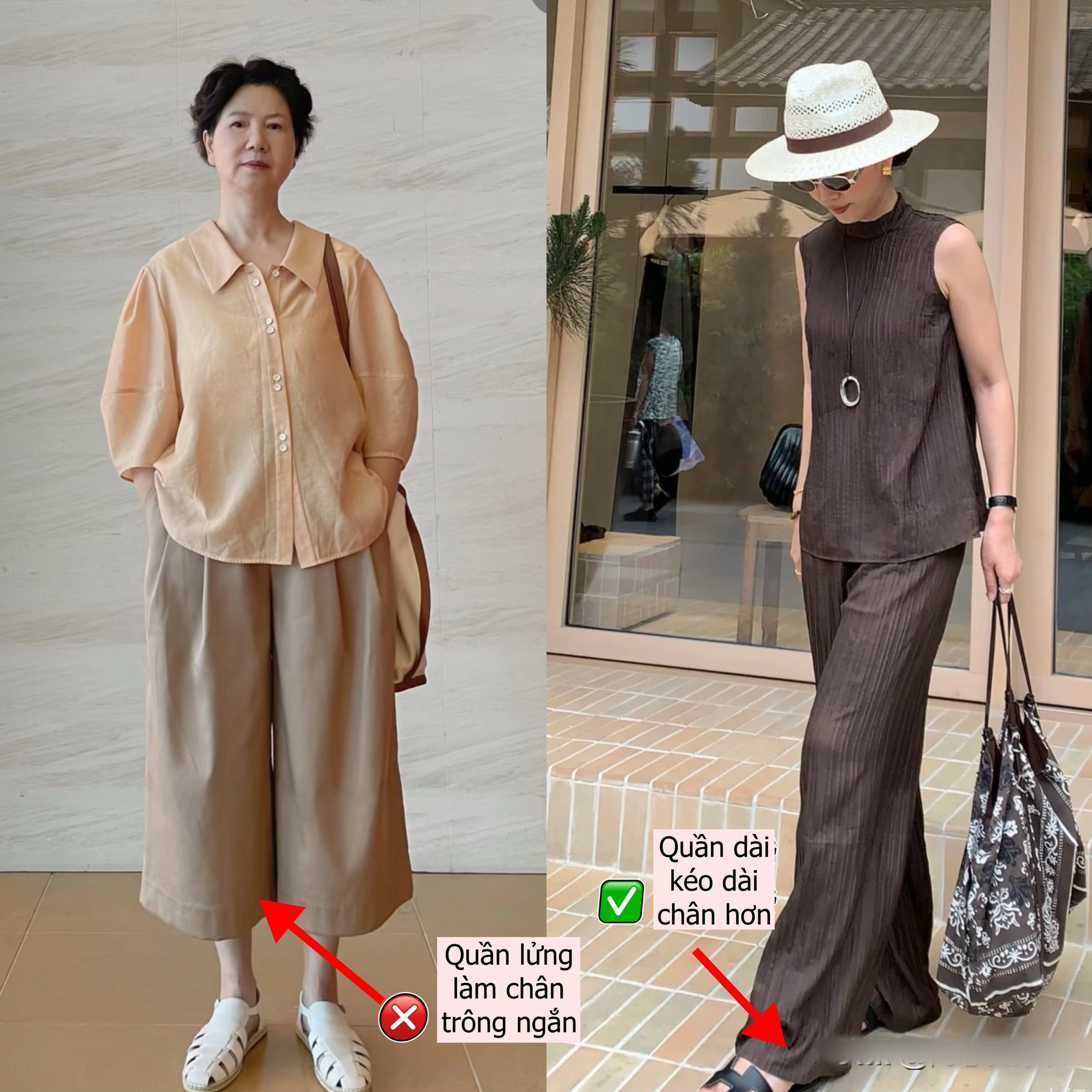 Phụ nữ tuổi 40+ nên sắm đủ 3 kiểu quần "nghe tên đã thấy sang", mặc vào lại vừa mát vừa tôn dáng- Ảnh 4.