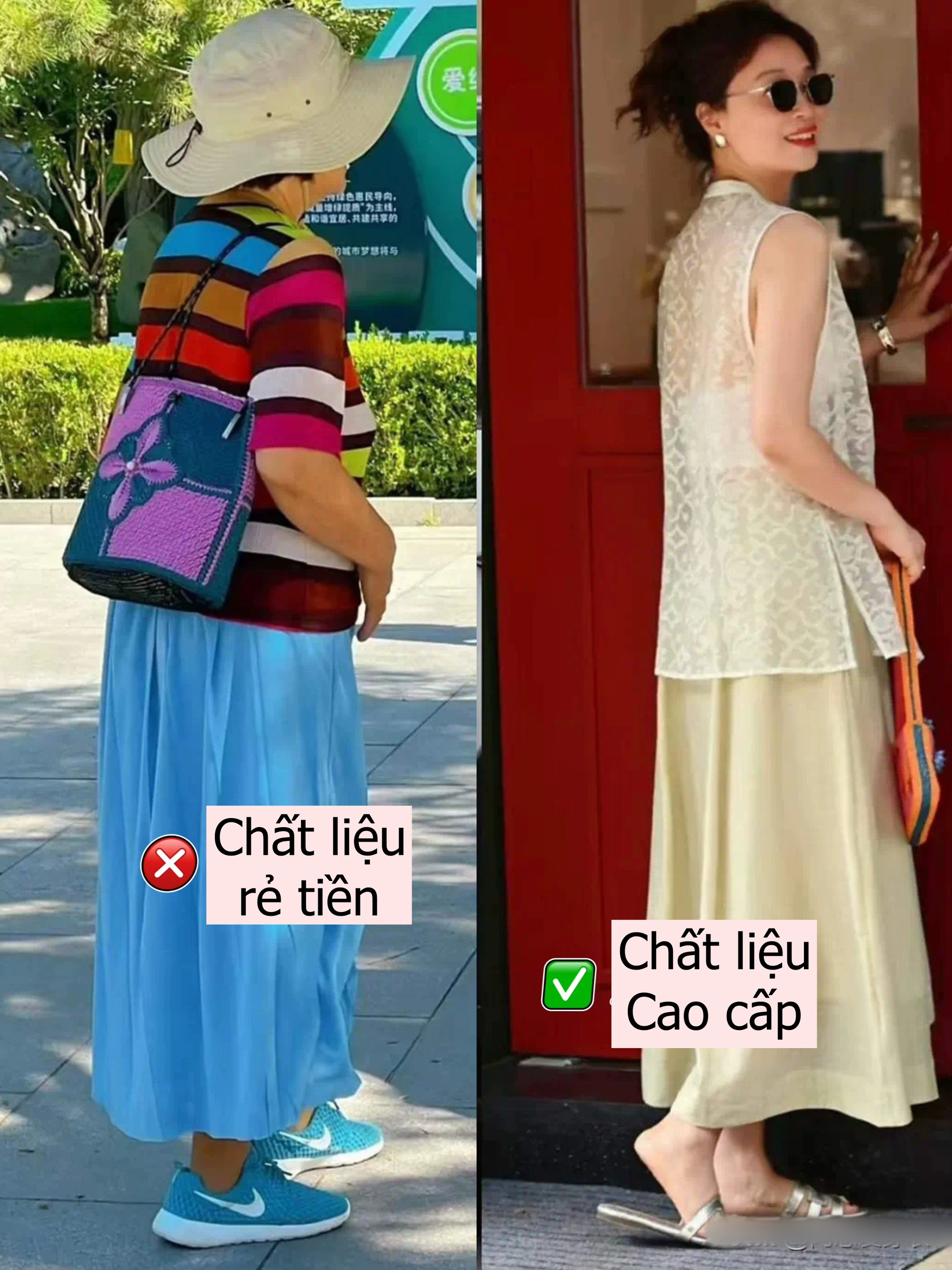 Ngoài 40 tuổi, dù mặc gì mùa hè cũng nên tránh xa 3 gam màu "kém sang" này, vì làm tụt hẳn khí chất!- Ảnh 13.