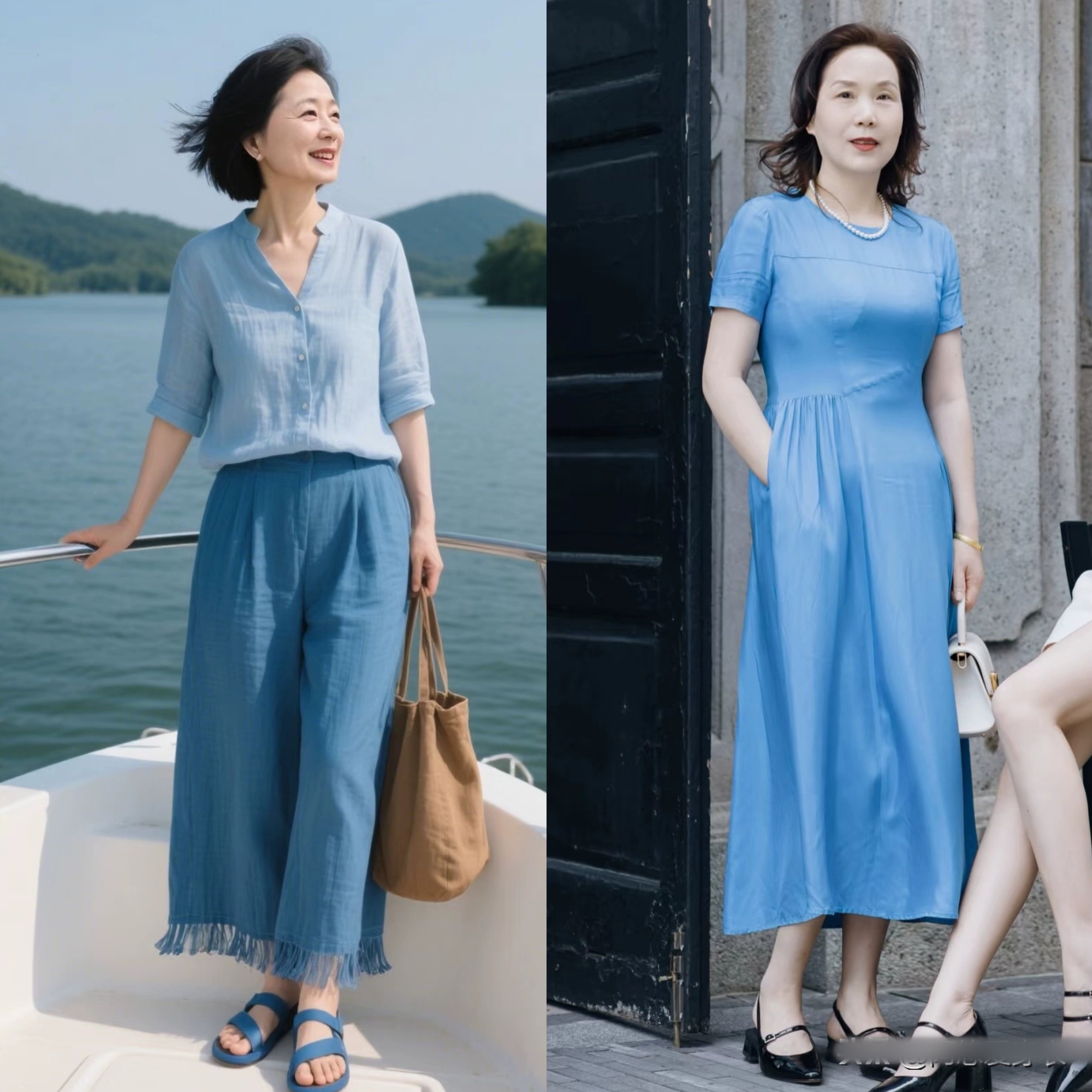 Ngoài 40 tuổi, dù mặc gì mùa hè cũng nên tránh xa 3 gam màu "kém sang" này, vì làm tụt hẳn khí chất!- Ảnh 10.