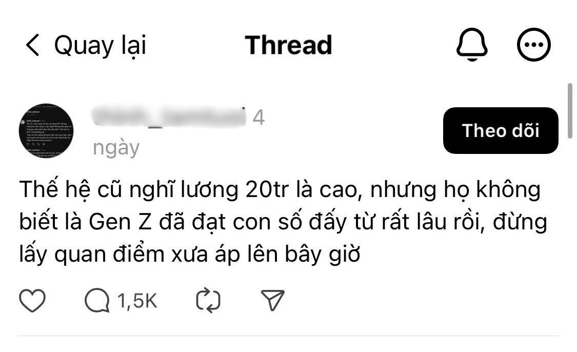 Gen Z lương 20 triệu đồng/tháng: Xa vời hay hay thực tế?- Ảnh 1.