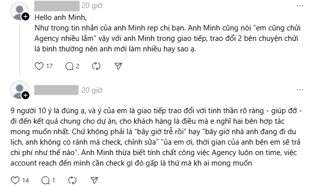 TikToker Ba Bánh Dày bị tố chửi bới, coi thường agency: Đối chất thế nào khi bị cho vào "blacklist"?- Ảnh 5.