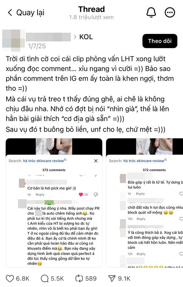 Cơ chế tạo "mồi nổ" của Threads: Vì sao cứ mở lên là thấy KOL nào đó đang bị bóc phốt?- Ảnh 1.