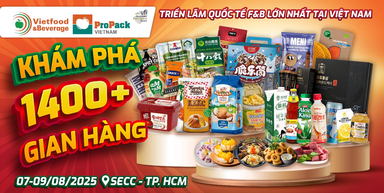 Vietfood & Beverage - Propack Vietnam 2025: Chuỗi hoạt động hấp dẫn tại sự kiện tâm điểm ngành F&B- Ảnh 1.