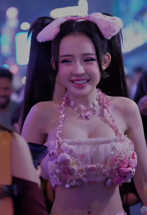 Ngân 98 biến thành búp bê xuống phố, khéo léo né fan nam sau những sự cố bị động chạm nhạy cảm- Ảnh 2. Ngân 98 biến thành búp bê xuống phố, khéo léo né fan nam sau những sự cố bị động chạm nhạy cảm- Ảnh 2.