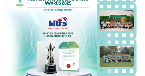 Biti’s được vinh danh tại giải AREA 2025- Ảnh 1. Biti’s được vinh danh tại giải AREA 2025- Ảnh 1.