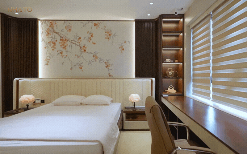 Bên trong biệt phủ hình chữ "H" rộng 1.200m2 đậm chất Á Đông của gia chủ yêu trà đạo- Ảnh 31.