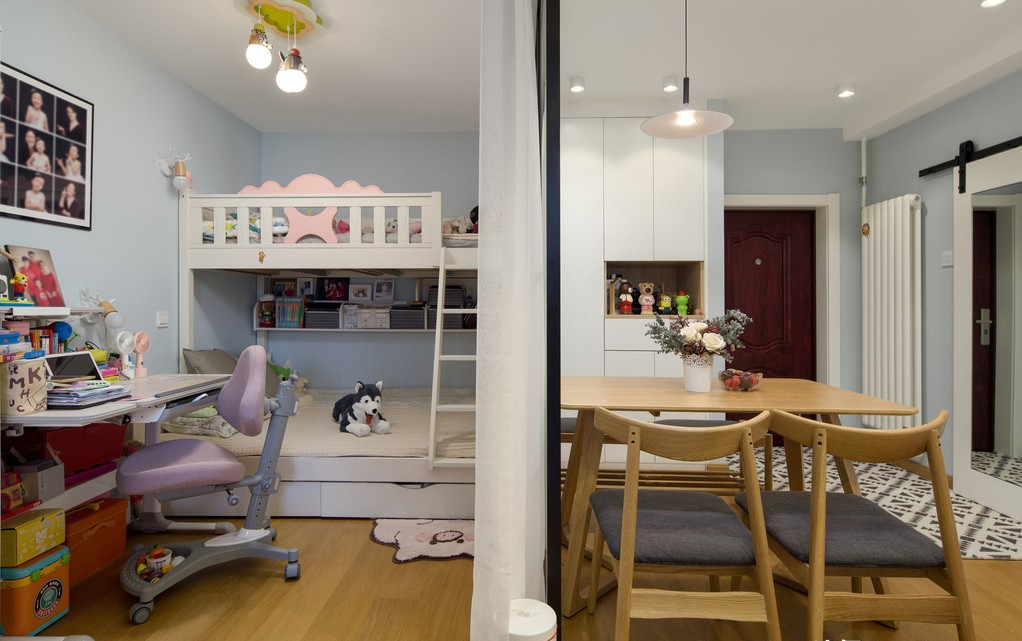 Căn hộ 39m² cho 4 người: Không chật, không góc nào bị lãng phí, minh chứng cho triết lý "sống vừa đủ là sống đẹp"- Ảnh 5.