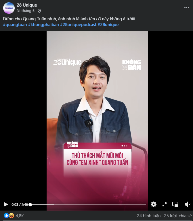 28Unique: Từ những podcast triệu view đến các cú bắt tay “triệu tín nhiệm”- Ảnh 2.