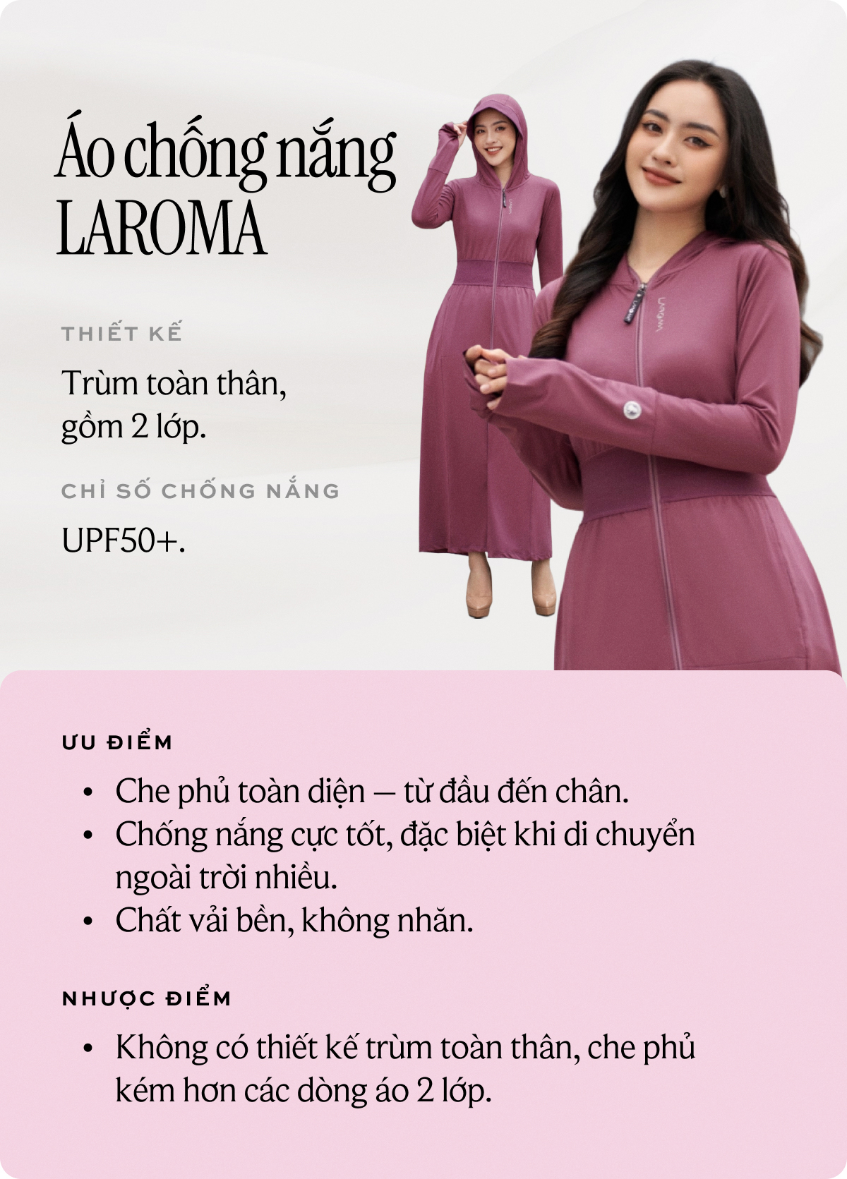 So sánh 8 mẫu áo chống nắng hot nhất hiện nay: Loại nào mát nhẹ, loại nào che phủ toàn thân?- Ảnh 4.