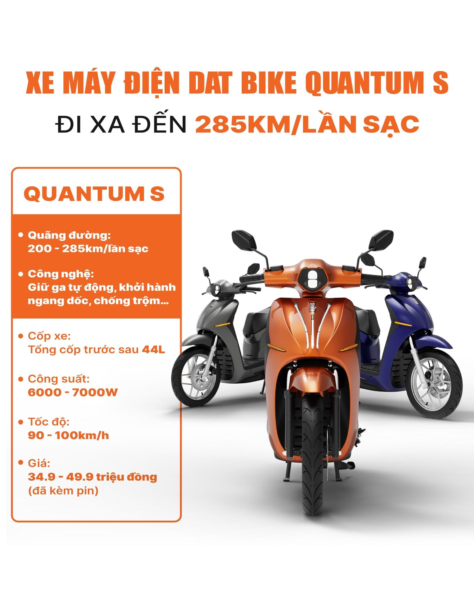 Dat Bike Quantum S – Xe điện tiên phong cuộc đua đô thị, thực tế trải nghiệm 333km chỉ 1 lần sạc- Ảnh 3.