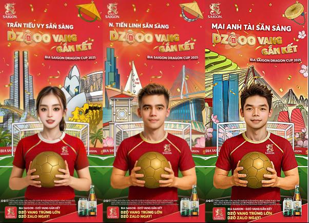 Bia Saigon gắn kết mọi người với trào lưu tạo ảnh AI: Khi tự hào địa phương và đam mê bóng đá cùng gặp gỡ- Ảnh 1.
