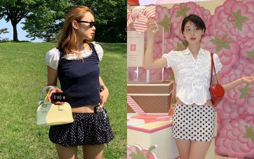 Xu hướng thời trang hè 2025: "Làn sóng chấm bi retro" quay trở lại, ghi nhanh 5 gợi ý phối đồ cực xinh!- Ảnh 12. Xu hướng thời trang hè 2025: "Làn sóng chấm bi retro" quay trở lại, ghi nhanh 5 gợi ý phối đồ cực xinh!- Ảnh 12.