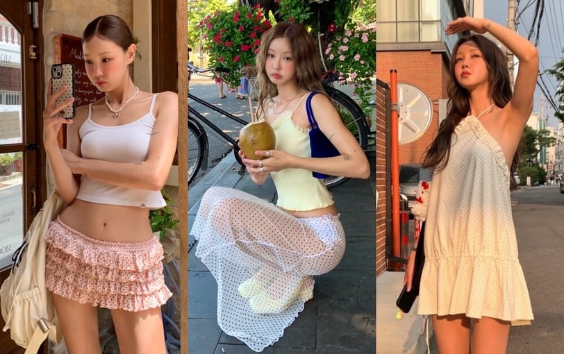 Xu hướng thời trang hè 2025: "Làn sóng chấm bi retro" quay trở lại, ghi nhanh 5 gợi ý phối đồ cực xinh!- Ảnh 4. Xu hướng thời trang hè 2025: "Làn sóng chấm bi retro" quay trở lại, ghi nhanh 5 gợi ý phối đồ cực xinh!- Ảnh 4.