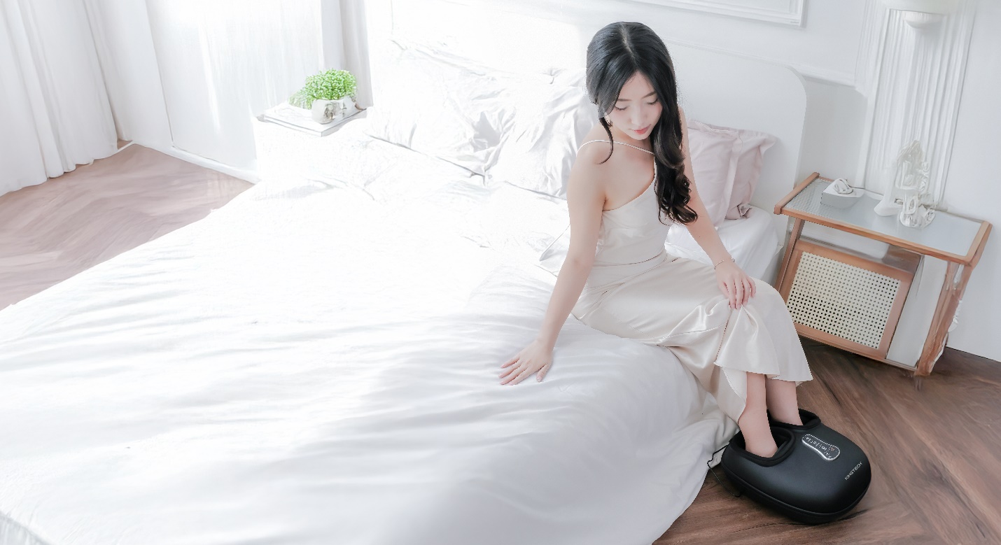 Máy massage chân KINGTECH G8: "Vũ khí bí mật" giúp phụ nữ hiện đại thư giãn, ngủ ngon và xua tan mệt mỏi tại nhà- Ảnh 3.