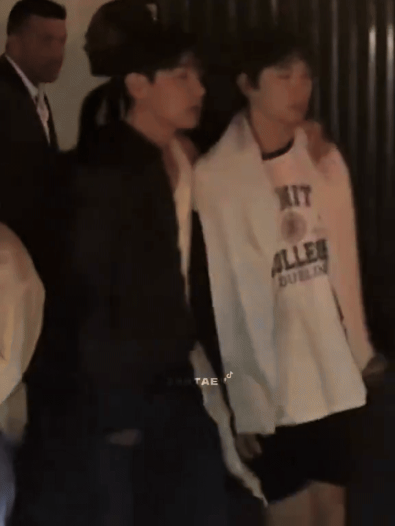 Bắt gọn V (BTS) và Park Bo Gum "hẹn hò" hộp đêm ở Pháp, dân mạng có phản ứng khác lạ- Ảnh 1.