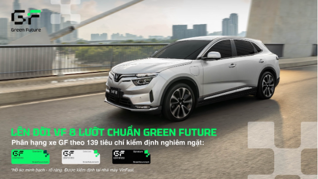Green Future cung cấp xe VinFast VF8 đã qua sử dụng được kiểm định minh bạch tại nhà máy- Ảnh 2.