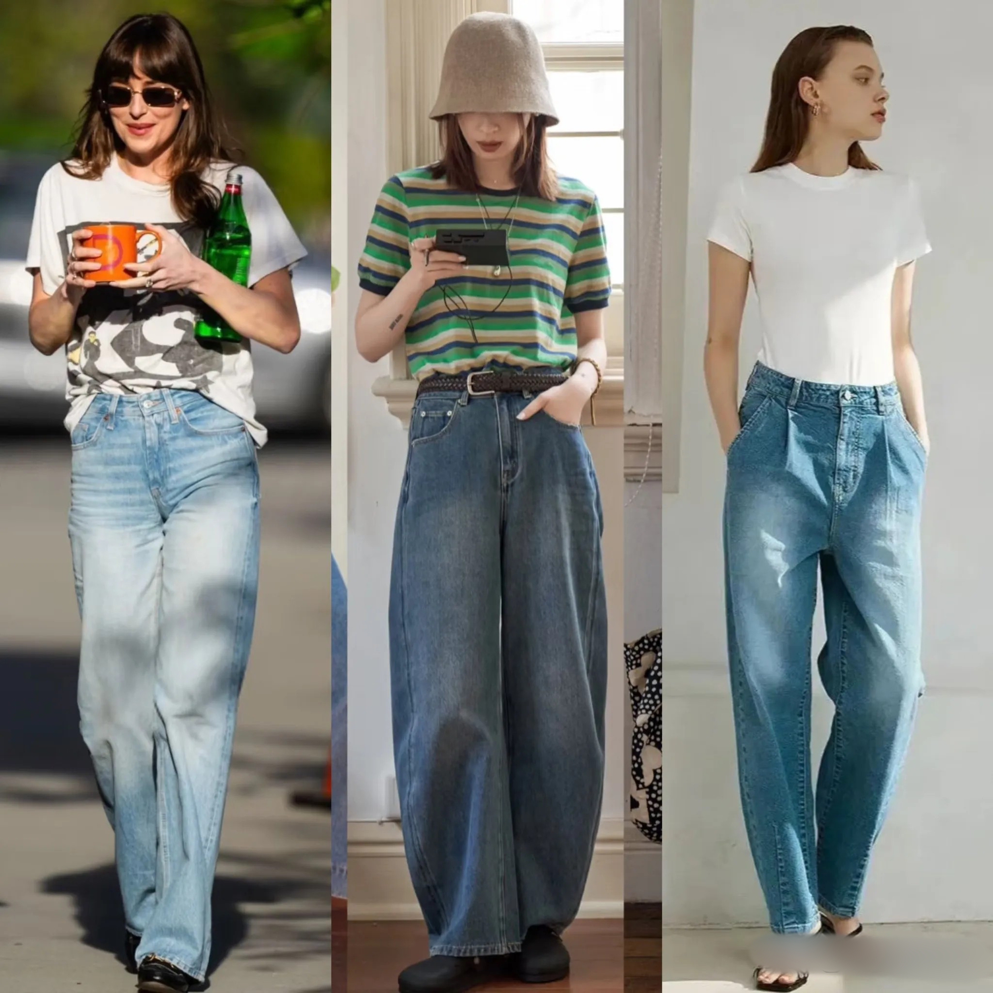 Mùa hè nhất định phải có một chiếc quần jeans ống rộng - mặc lên trẻ trung, sành điệu hơn gấp bội- Ảnh 6.