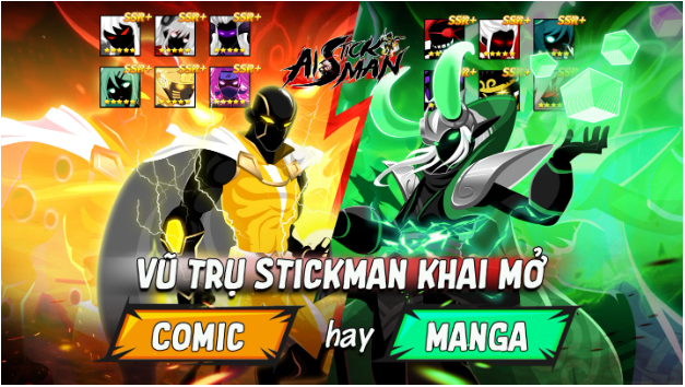 AI Stickman – Vũ Trụ Người Que: Khi Wukong phò tá Saitama, Black Goku đối đầu Đội Trưởng Mỹ- Ảnh 4.