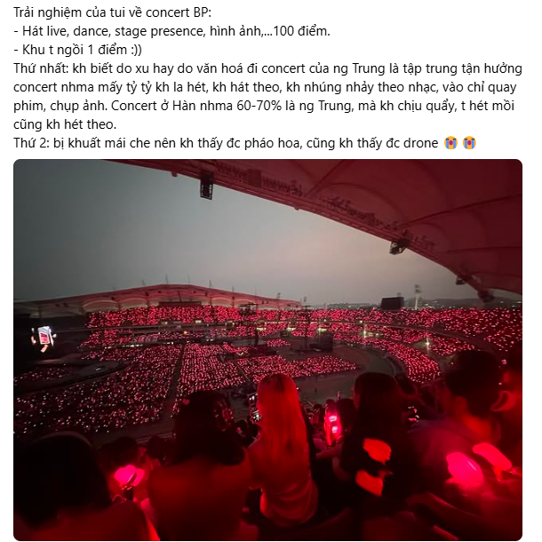 Tranh cãi cảnh tượng “biển chết” tại concert BLACKPINK- Ảnh 5.