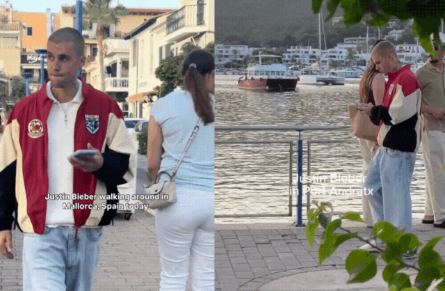 Video: “Tóm dính” Justin Bieber ôm hôn một 1 phụ nữ bí ẩn bên bờ biển, có phải là vợ siêu mẫu?- Ảnh 1.