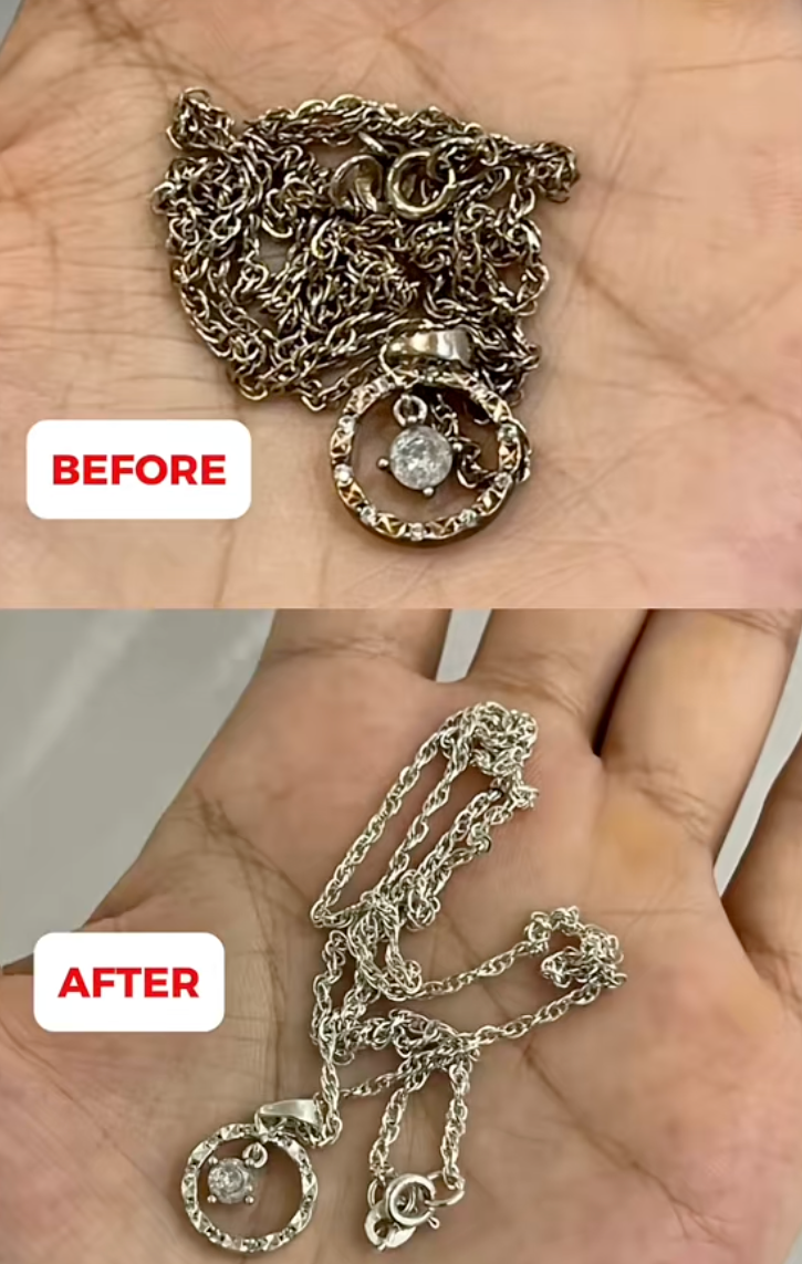 Mẹo đánh bóng trang sức xỉn màu chỉ 1 bước: Cô gái thử xong phải quay clip khoe vì quá bất ngờ- Ảnh 17.