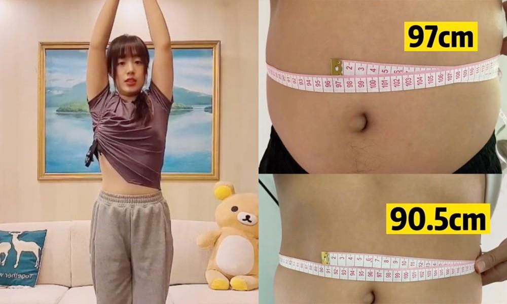 Người phụ nữ Nhật Bản giảm 7cm vòng eo sau 1 tuần tập 2 động tác này- Ảnh 1. Người phụ nữ Nhật Bản giảm 7cm vòng eo sau 1 tuần tập 2 động tác này- Ảnh 1.