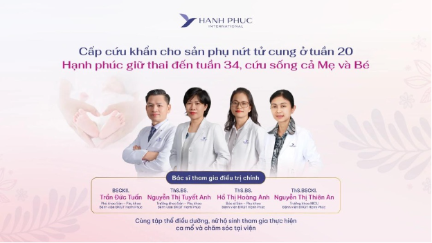 Nứt tử cung giữa thai kỳ, bác sĩ dùng lưới sinh học 3D giữ sống cả mẹ lẫn con- Ảnh 1.