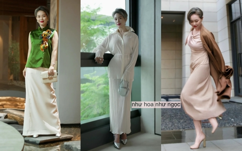 Ở tuổi 54, tôi từng lo tóc bạc khiến mình già đi nhưng hóa ra lại giúp tôi thể hiện khí chất- Ảnh 7.