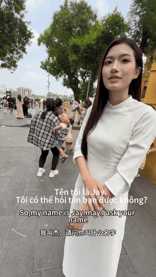 Khách Trung Quốc đến Việt Nam chụp ngẫu nhiên 100 cô gái gặp trên đường, khui trúng "sít rịt": Netizen xứ tỷ dân sốc- Ảnh 1.