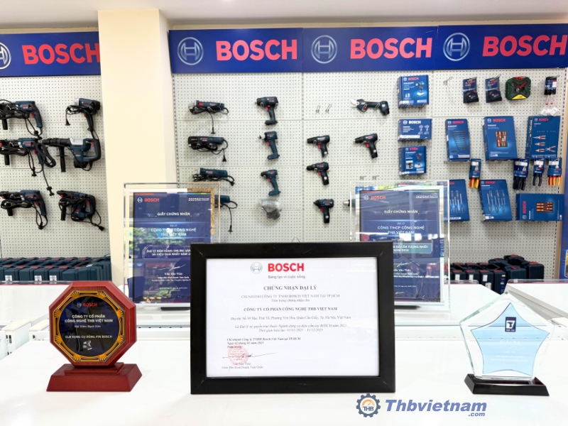 THB Việt Nam - Đại lý máy khoan Bosch chính hãng hàng đầu tại Việt Nam- Ảnh 2.