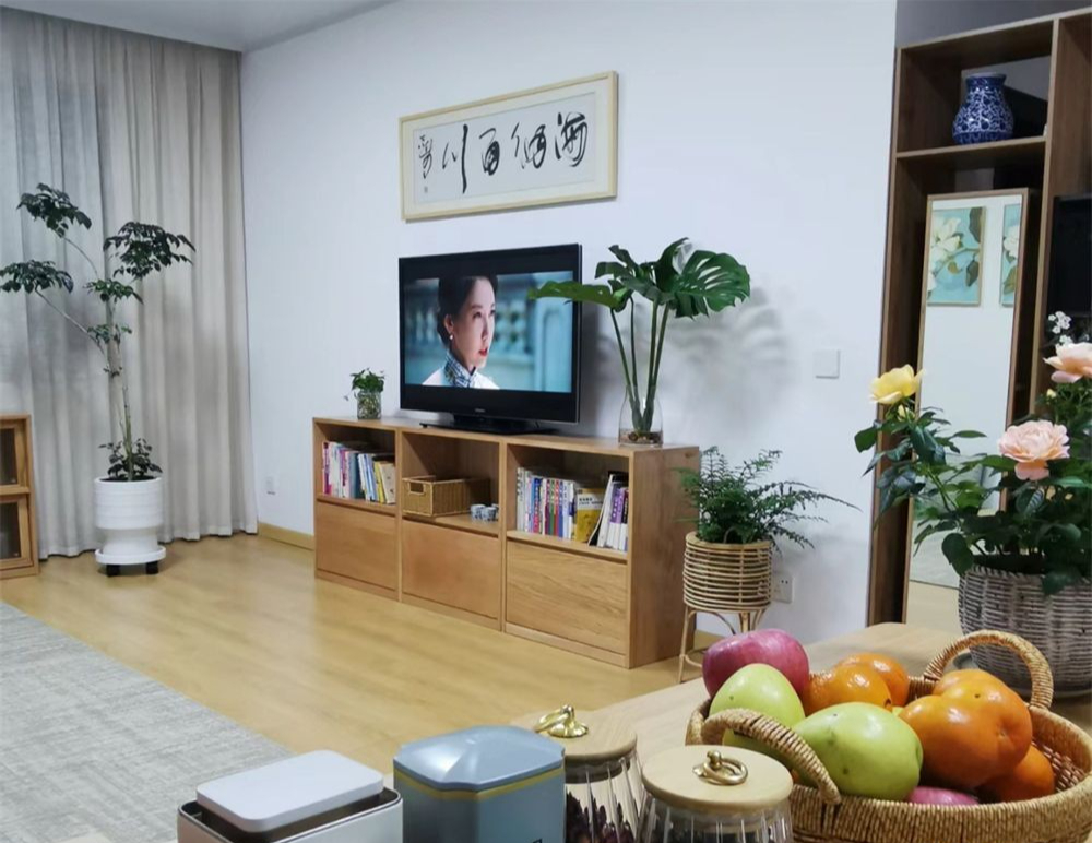 Một cặp vợ chồng quyết bỏ sofa trong phòng khách 30m² vì muốn nhà là nơi thư giãn thật sự- Ảnh 4.