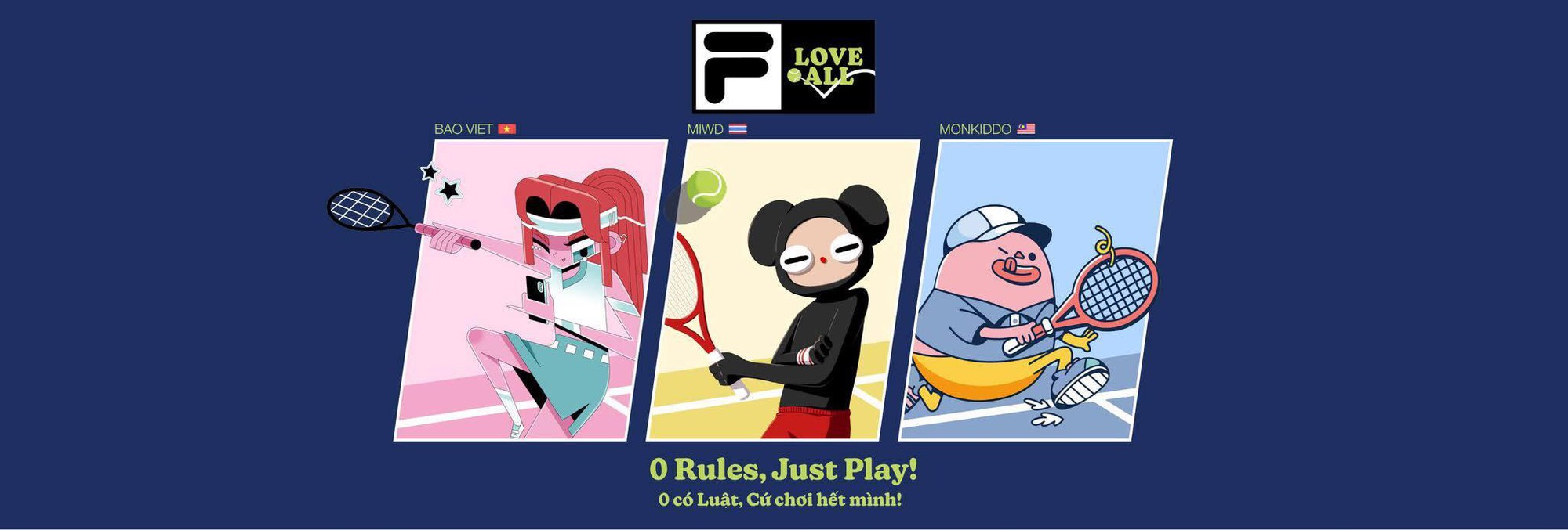 FILA ra mắt BST “LOVE:ALL” – Tôn vinh văn hoá Đông Nam Á và tinh thần thể thao đầy cảm hứng!- Ảnh 1.