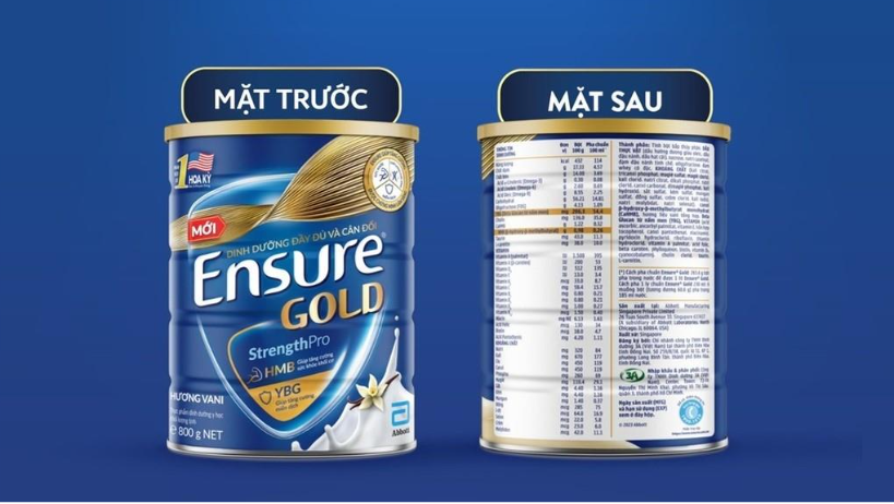 Nhận biết Ensure Gold, sản phẩm dinh dưỡng chất lượng từ Abbott - 2