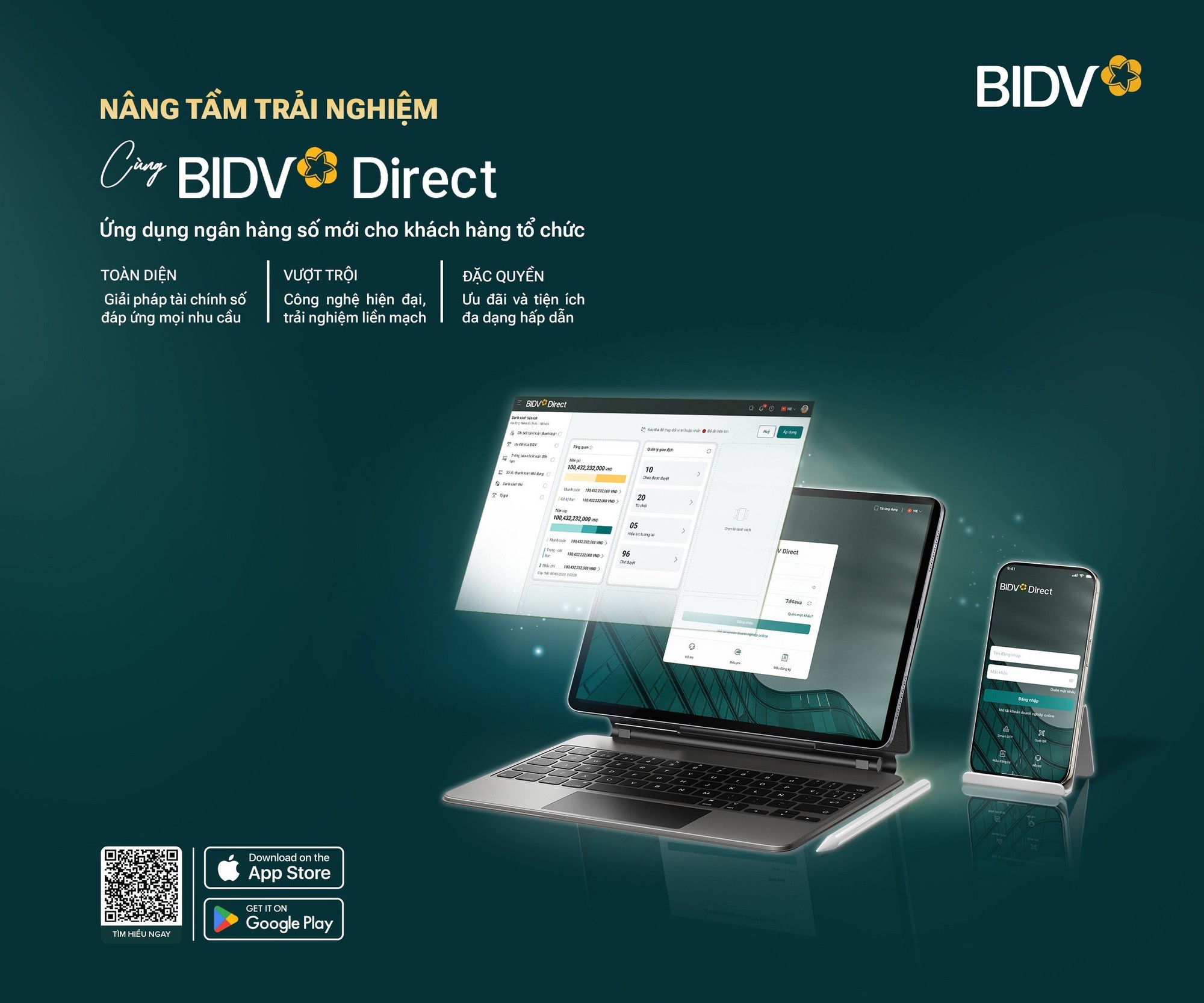 BIDV Direct - ứng dụng số hữu ích dành cho khách hàng tổ chức- Ảnh 2.