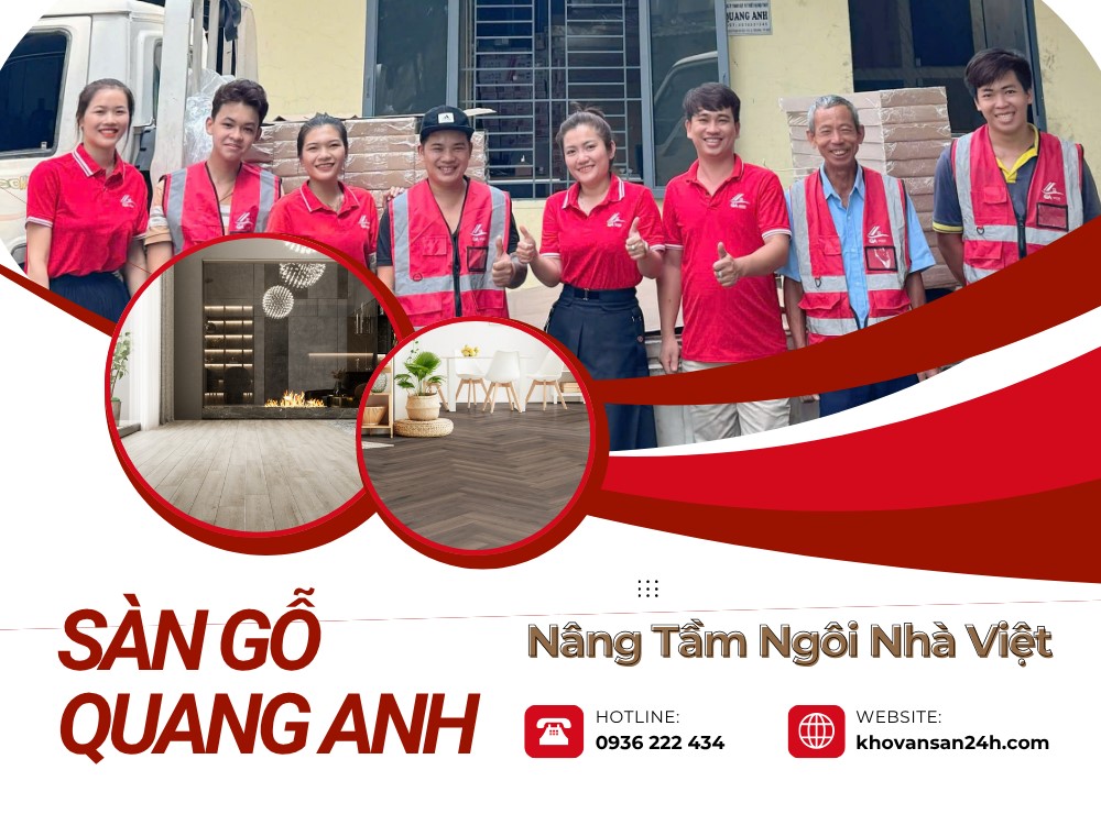 Sàn Gỗ Quang Anh – Giải pháp toàn diện cho không gian sàn và tường- Ảnh 5.