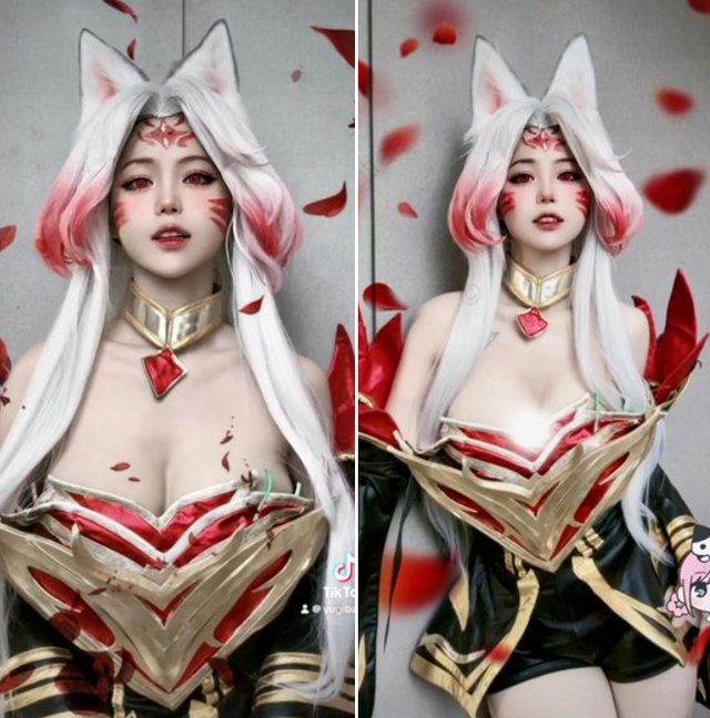 Hóa cáo phiên bản "promax", màn cosplay Ahri đỉnh cao, nhan sắc "khuynh đảo" ai cũng phải trầm trồ khen ngợi- Ảnh 1.