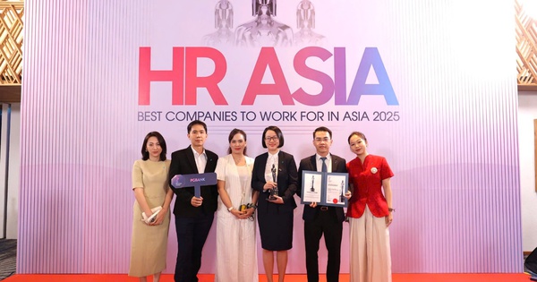 PGBank vinh dự nhận giải thưởng “Nơi làm việc tốt nhất châu Á” do HR Asia bình chọn- Ảnh 1.