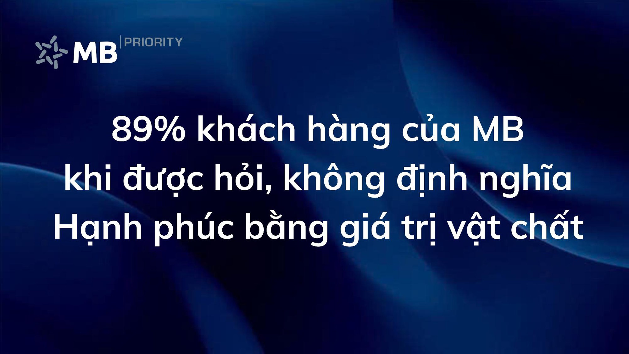 Ngân hàng không nói về tiền: MB Priority định nghĩa “Hạnh phúc” cho tài chính cao cấp- Ảnh 2. Ngân hàng không nói về tiền: MB Priority định nghĩa “Hạnh phúc” cho tài chính cao cấp- Ảnh 2.