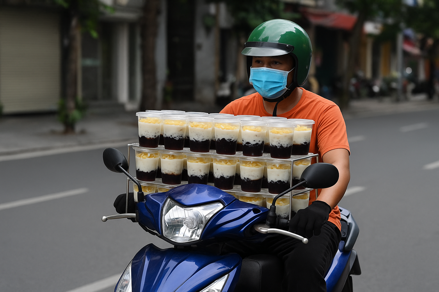 Đơn hàng 30 cốc chè và "quyền lực mềm" của shipper- Ảnh 1.