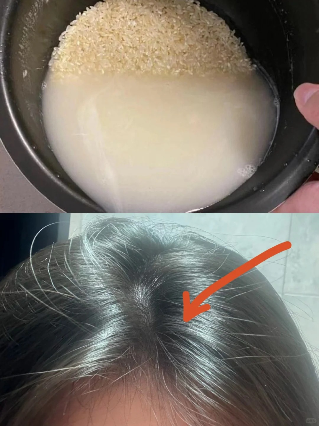 Tôi đã thử gội đầu bằng nước gạo pha đá lạnh, không ngờ tóc chắc khỏe và óng mượt trông thấy- Ảnh 1.