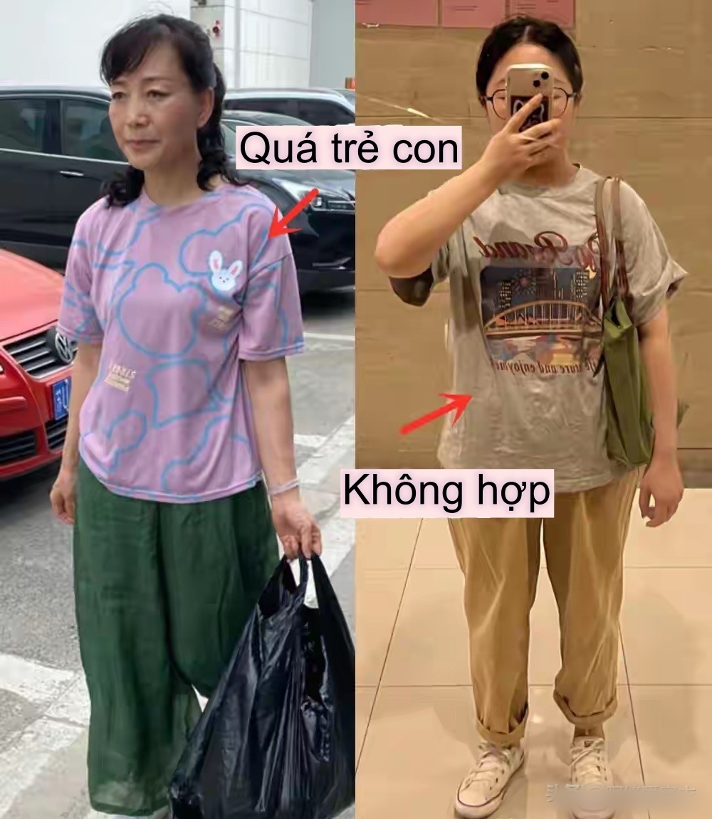 Phụ nữ tuổi 40+ nên tránh mặc áo hoa sặc sỡ, chọn đồ dáng suông thẳng để che khuyết điểm- Ảnh 6.