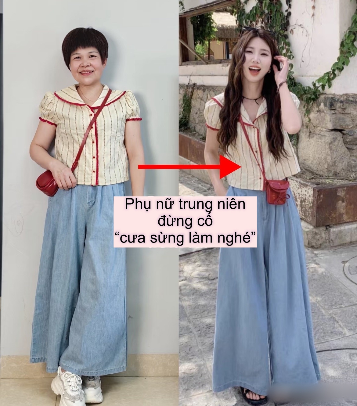 Phụ nữ tuổi 40+ nên tránh mặc áo hoa sặc sỡ, chọn đồ dáng suông thẳng để che khuyết điểm- Ảnh 7.