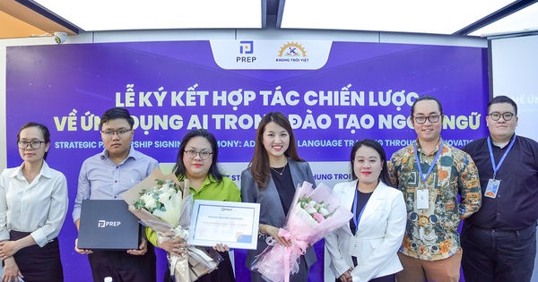 Prep và Khung Trời Việt Academy hợp tác ứng dụng AI trong đào tạo ngoại ngữ- Ảnh 1.