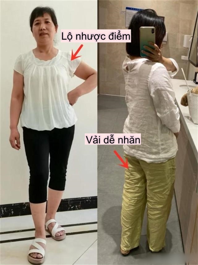 Phụ nữ tuổi 40+ nên tránh mặc áo hoa sặc sỡ, chọn đồ dáng suông thẳng để che khuyết điểm- Ảnh 4.