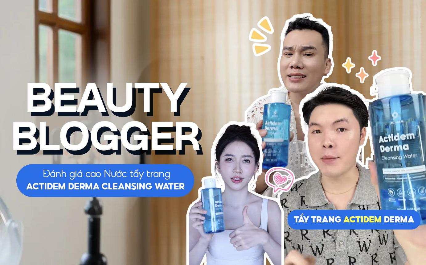 "Ngôi sao mới" trong làng nước tẩy trang làm "đổ tim" các beauty blogger gọi tên Actidem Derma Cleansing Water- Ảnh 1.