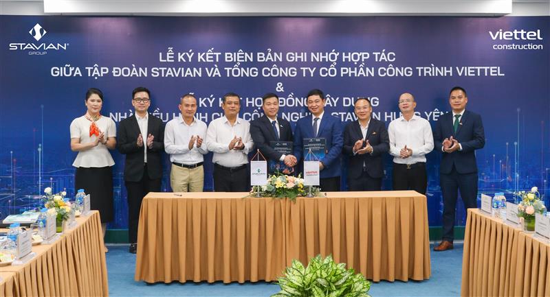 Stavian Group và Viettel Construction ký kết hợp tác chiến lược- Ảnh 2.
