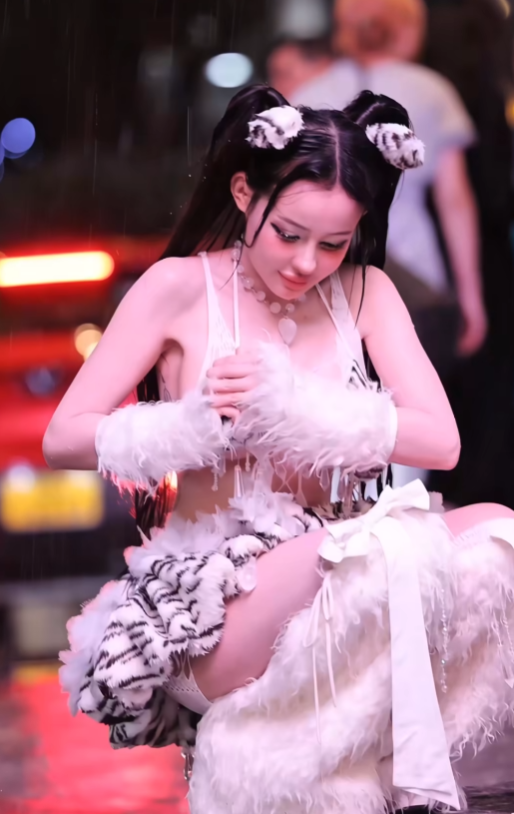 Hóa búp bê ướt sũng dưới mưa, Ngân 98 tuyên bố: "Hào nhoáng gì tầm này"- Ảnh 6. Hóa búp bê ướt sũng dưới mưa, Ngân 98 tuyên bố: "Hào nhoáng gì tầm này"- Ảnh 6.