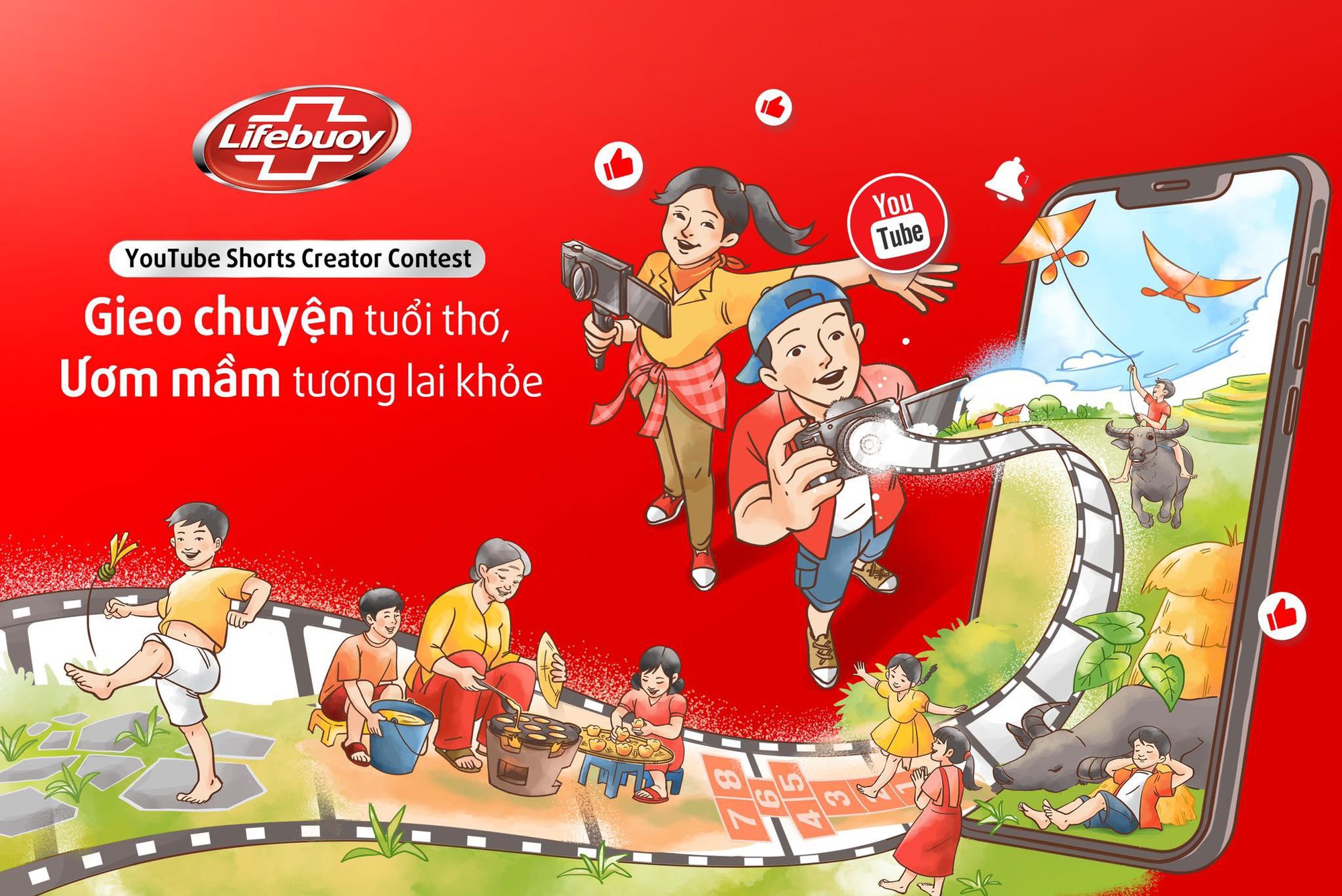 “Sạch khỏe để giữ gìn tuổi thơ”: Thông điệp nhân văn gieo mầm trong từng video cuộc thi sáng tạo của Lifebuoy- Ảnh 1. “Sạch khỏe để giữ gìn tuổi thơ”: Thông điệp nhân văn gieo mầm trong từng video cuộc thi sáng tạo của Lifebuoy- Ảnh 1.