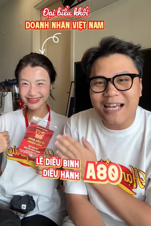 Danh tính cô gái SN 1998, tốt nghiệp RMIT làm đại biểu khối doanh nhân tham gia diễu hành tại A80- Ảnh 1.